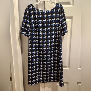 Tommy Hilfiger Blue & Black Womens Dress